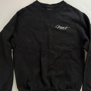 GOOSE IT LACROSSE black crewneck